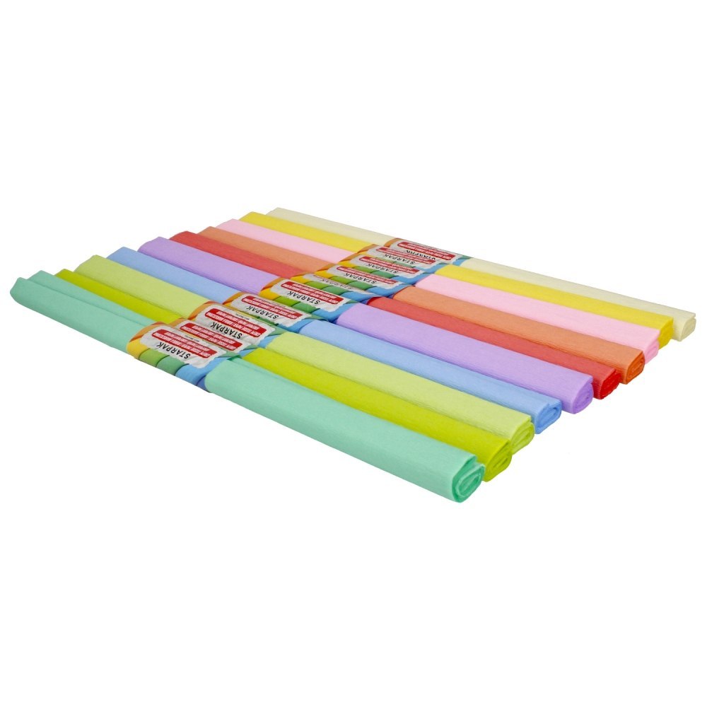 Carta stropicciata PASTEL MIX 50X200 STARPAK 423710